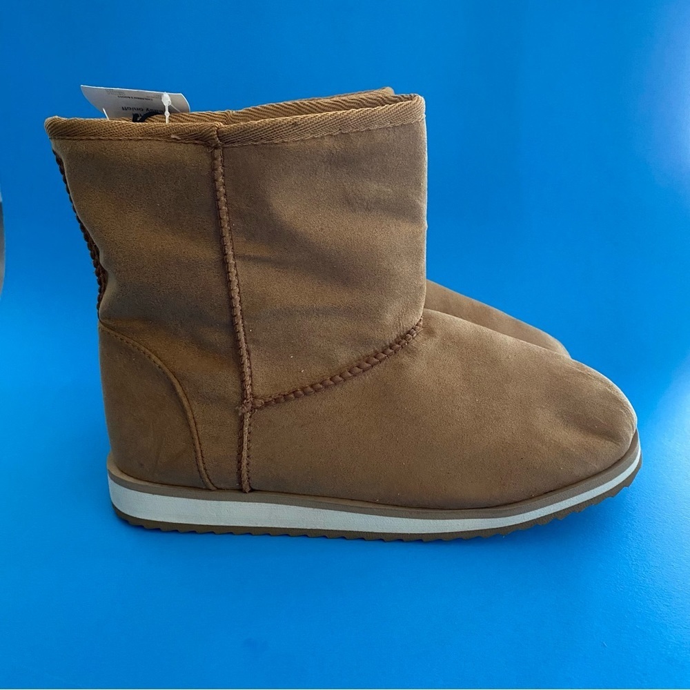 New Wonder Nation Girls Boots Size 5 Faux Fur